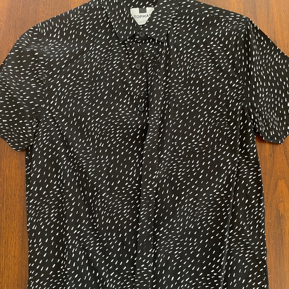Topman patterned button down